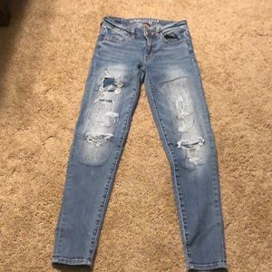 American Eagle Jeggings 00 Short